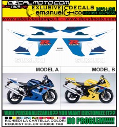 GSXR 600 2005 K5 BLUE YELLOW